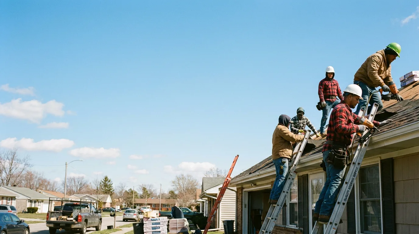 Roofing in Mosherville, MI near me